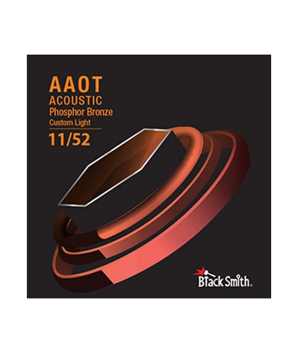 Jeu de cordes Folk AOT Phosphore-bronze Custom-Light 11-52