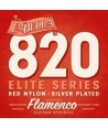 Jeu de cordes classique Série Elite Flamenco Nylon Rouge 820