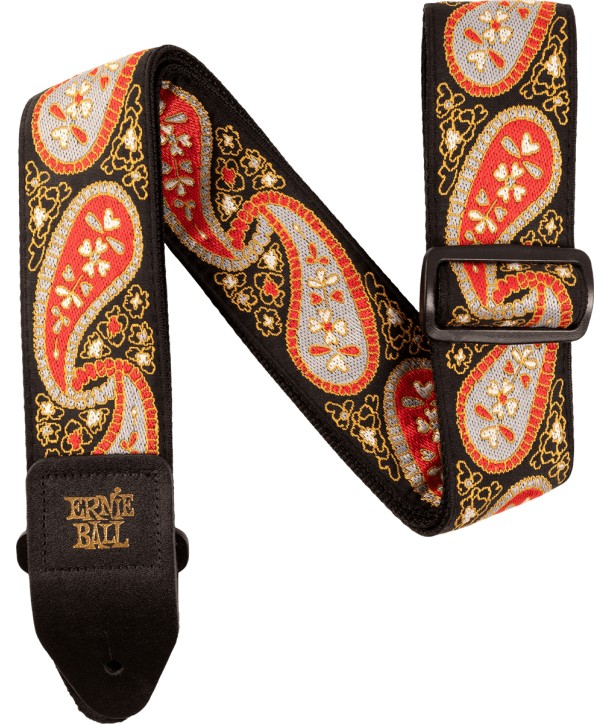 Courroie Ernie Ball Jacquard Midnight paisley