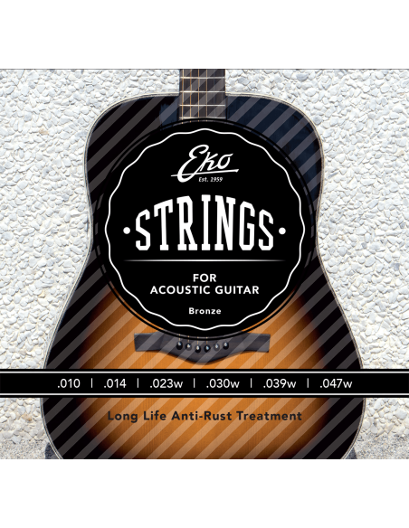 Jeu de cordes folk 80/20 bronze light 10-47