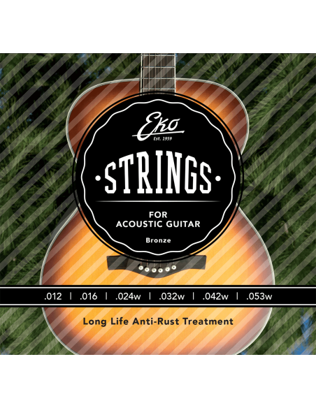 Jeu de cordes folk 80/20 bronze light 12-53