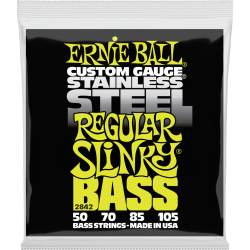Jeu de cordes de basse Regular Slinky stainless steel 50-105