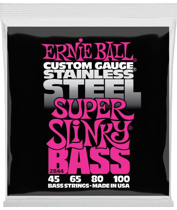 Jeu de cordes de basse Super Slinky stainless steel 45-100