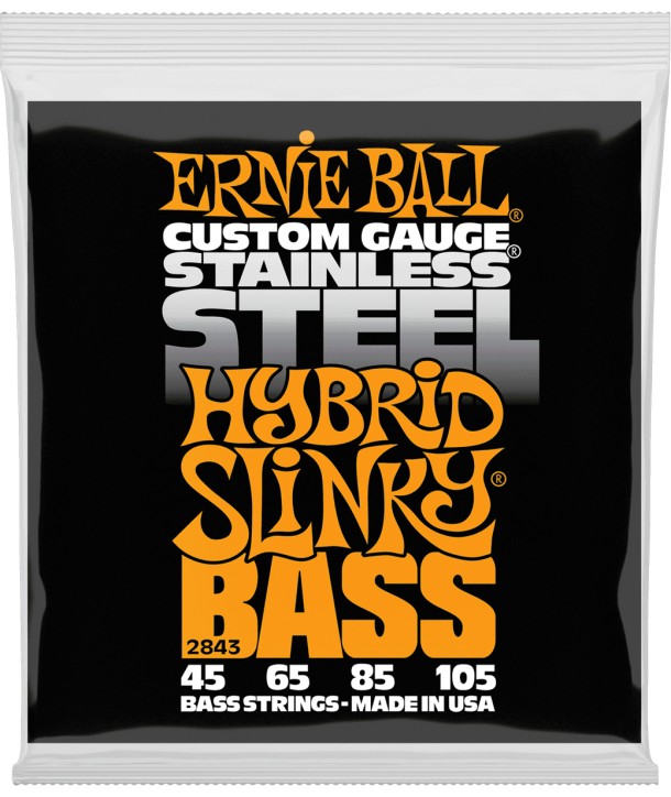 Bass strings set Super Slinky stainless steel 45-100