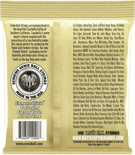 Acoustic strings set Earthwood Bronze Extra Light 10-50