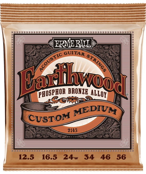 Acoustic strings set Earthwood Phosphor Bronze Medium 13-56