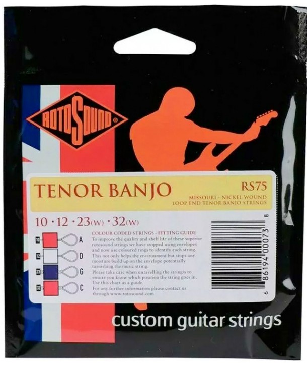 Jeu de cordes pour pour Banjo Tenor Missouri