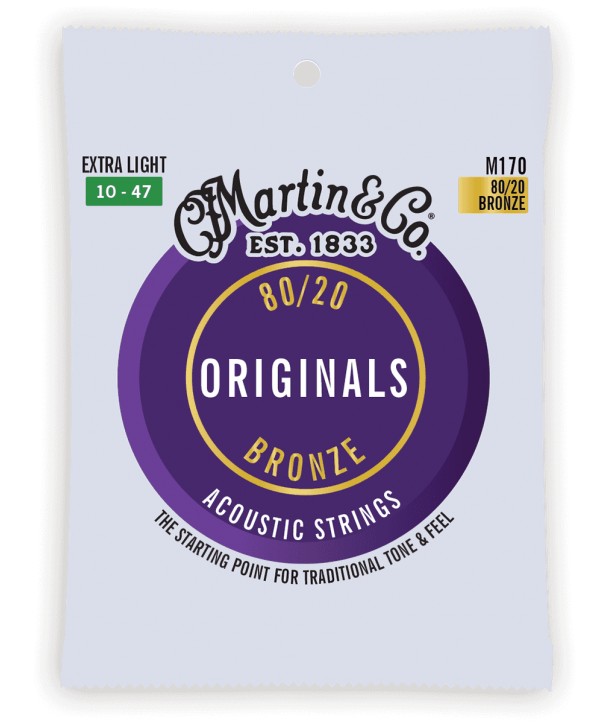 Juego de cuerdas folk bronceExtra-light 10-47