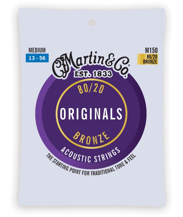 Westerngitarresaiten 80/20 Bronze Medium 13-56