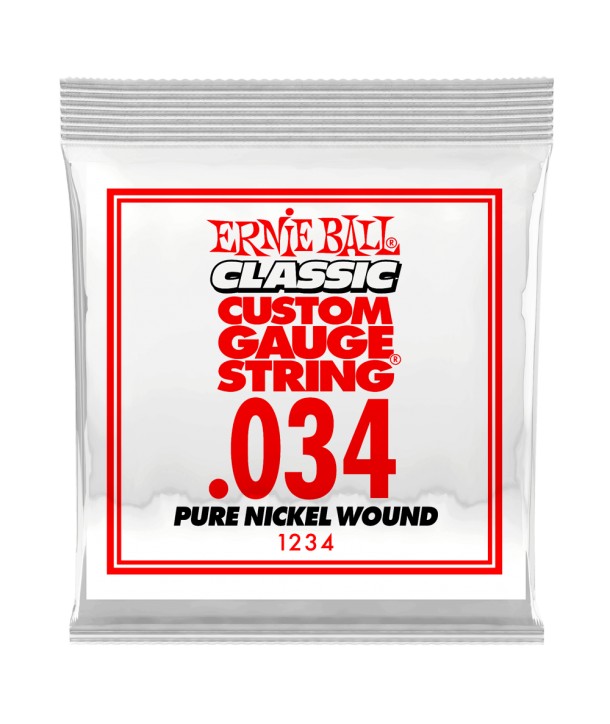 Einzelsaite für E-Gitarre Classic pure nickel 020