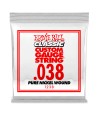 Einzelsaite für E-Gitarre Classic pure nickel 020
