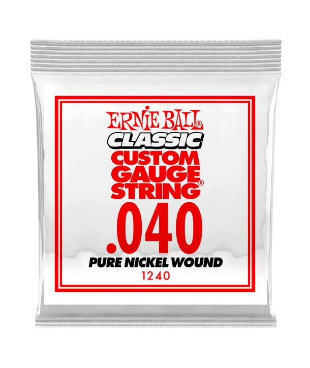 Cuerda Suelta para guitarra eléctrica entorchada Classic Pure Nickel 020