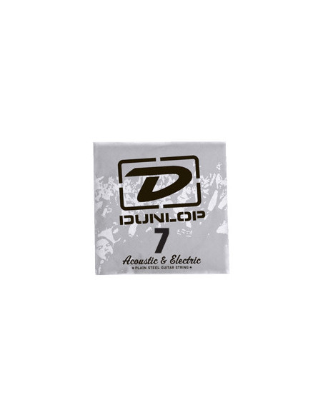Unité 7 électrique Dunlop Acier plaqué nickel
