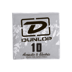 Unité 10 électrique Dunlop Acier plaqué nickel