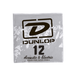 Unité 12 électrique Dunlop Acier plaqué nickel