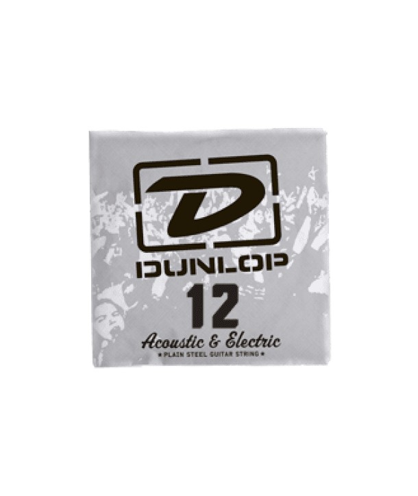 Unité 12 électrique Dunlop Acier plaqué nickel