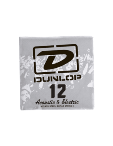 Unité 12 électrique Dunlop Acier plaqué nickel