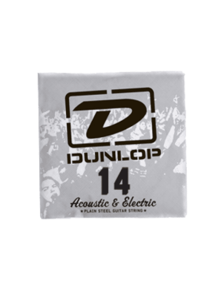 Unité 14 électrique Dunlop Acier plaqué nickel