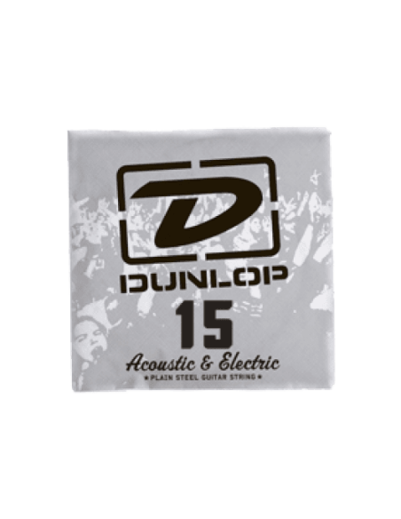 Unité 15 électrique Dunlop Acier plaqué nickel