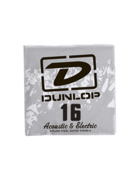 Unité 16 électrique Dunlop Acier plaqué nickel