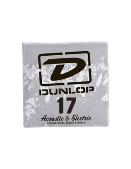Unité 17 électrique Dunlop Acier plaqué nickel