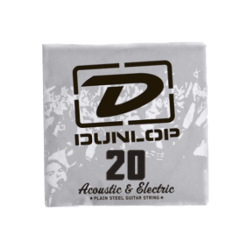Unité 20 électrique Dunlop Acier plaqué nickel
