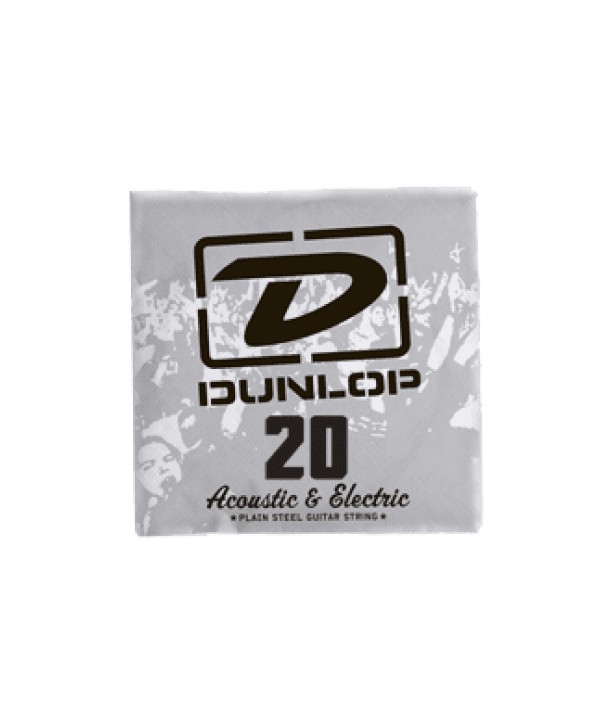 Unité 20 électrique Dunlop Acier plaqué nickel