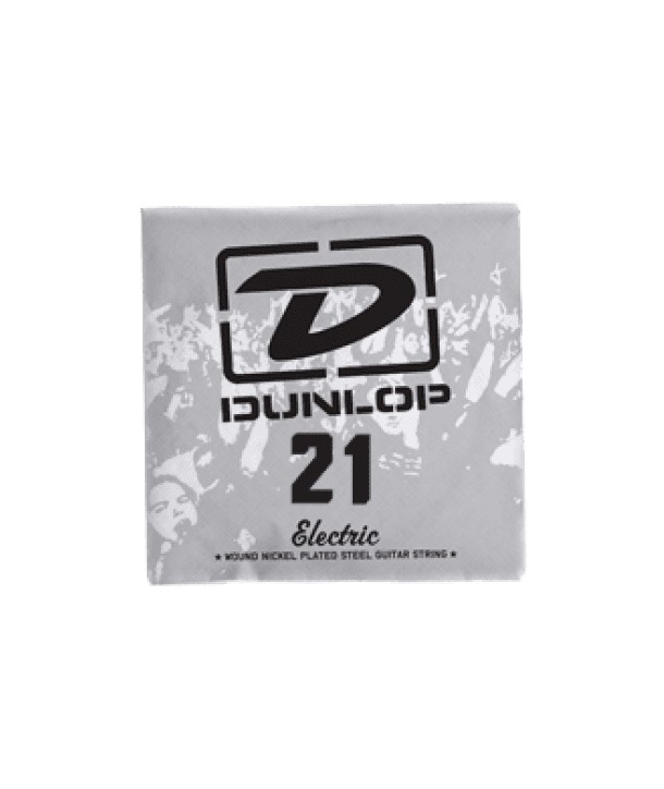 Unité 21 électrique filée Dunlop Acier plaqué nickel