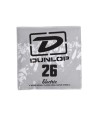 Unité 26 électrique filée Dunlop Acier plaqué nickel