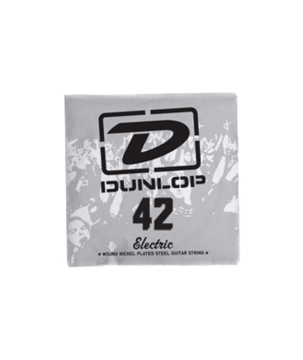 Unité 42 électrique filée Dunlop Acier plaqué nickel