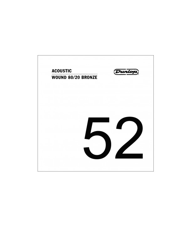 Electric single string Dunlop Heavy Core plain 26