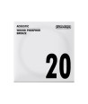 Unité 20 acoustique filée Dunlop Phosphore bronze