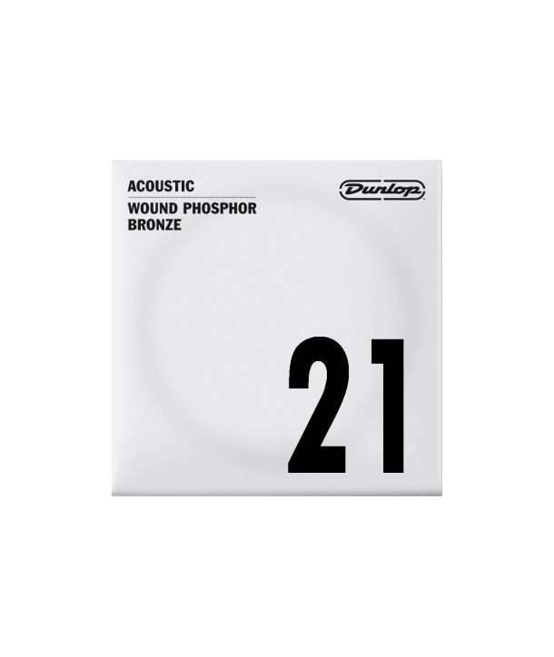 Unité 21 acoustique filée Dunlop Phosphor bronze