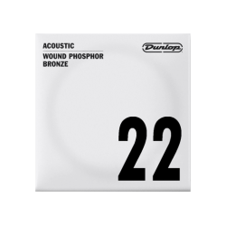 Unité 22 acoustique filée Dunlop Phosphor bronze