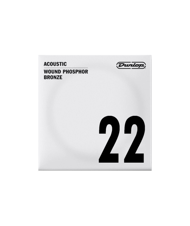Unité 22 acoustique filée Dunlop Phosphor bronze