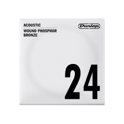 Unité 24 acoustique filée Dunlop Phosphor bronze