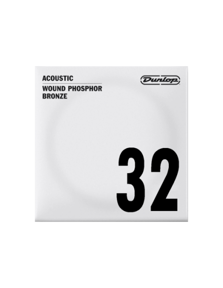 Acoustic single string Dunlop bronze 80/20 wound 56