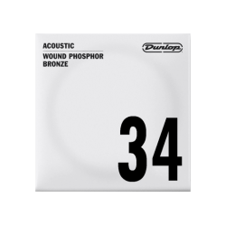 Unité 34 acoustique filée Dunlop Phosphor bronze