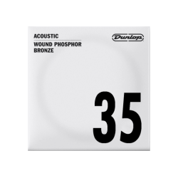 Unité 35 acoustique filée Dunlop Phosphor bronze