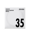 Unité 35 acoustique filée Dunlop Phosphor bronze