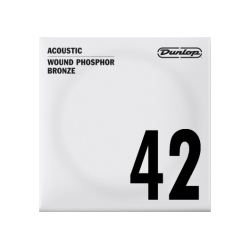 Unité 42 acoustique filée Dunlop Phosphor bronze