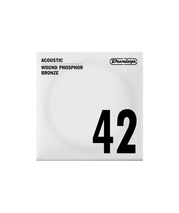 Cuerda Suelta Acústica Dunlop 80/20 Bronce entorchada 56