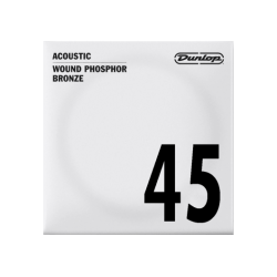 Unité 45 acoustique filée Dunlop Phosphor bronze