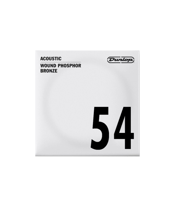 Einzelsaite für Westerngitarre Dunlop 80/20 bronze 56