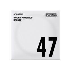 Unité 47 acoustique filée Dunlop Phosphor bronze