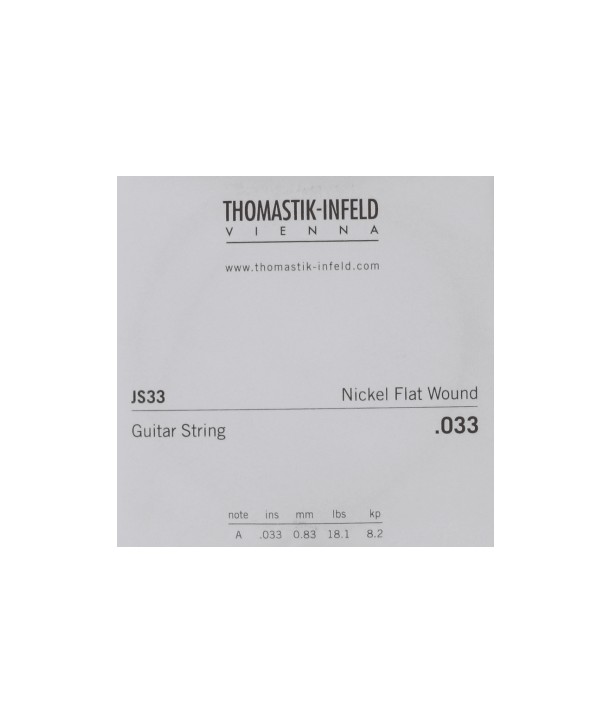 Unité 33 électrique Thomastik filée plat Jazz Swing