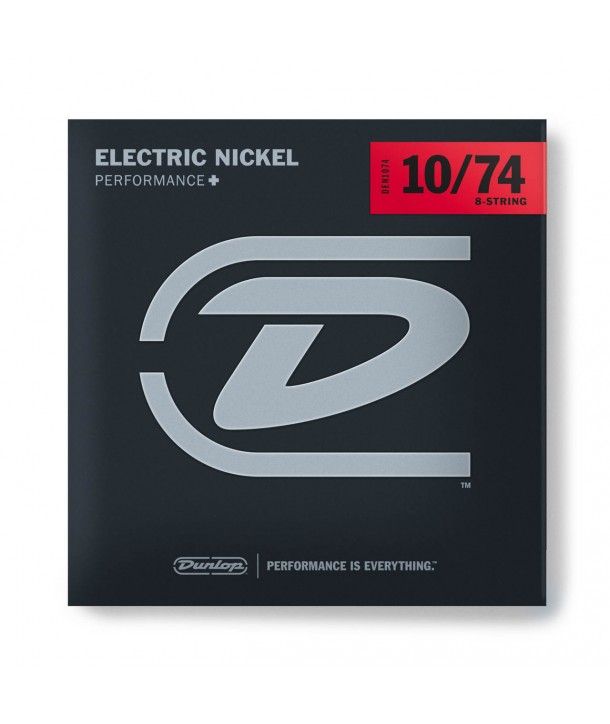 E-Gitarren 8 Saiten Nickel Electric 10's Medium 10-74