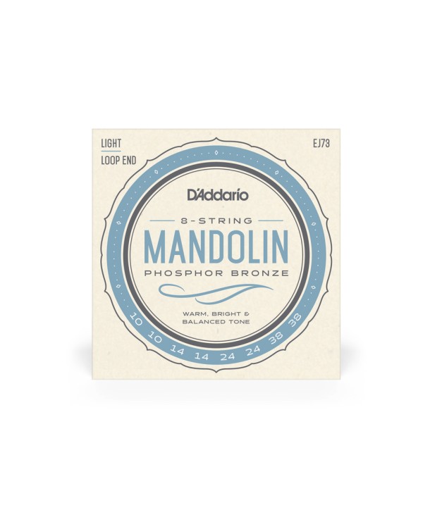 Jeu de 8 cordes pour Mandoline en phosphore bronze Light
