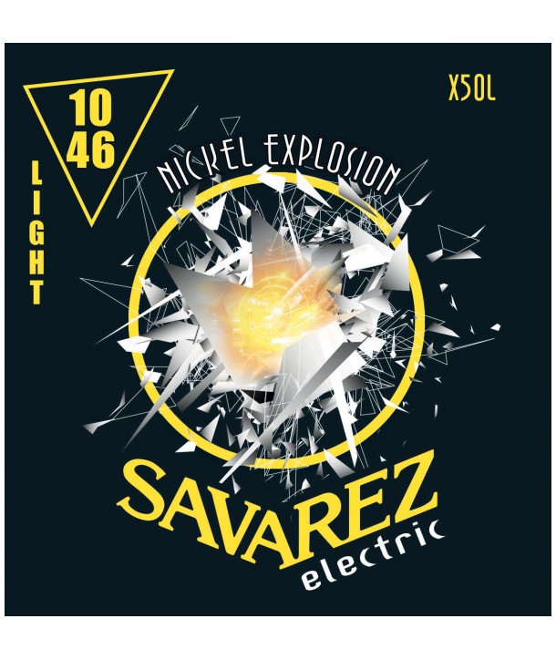 Jeu de cordes électriques Nickel Explosion Light 10-46