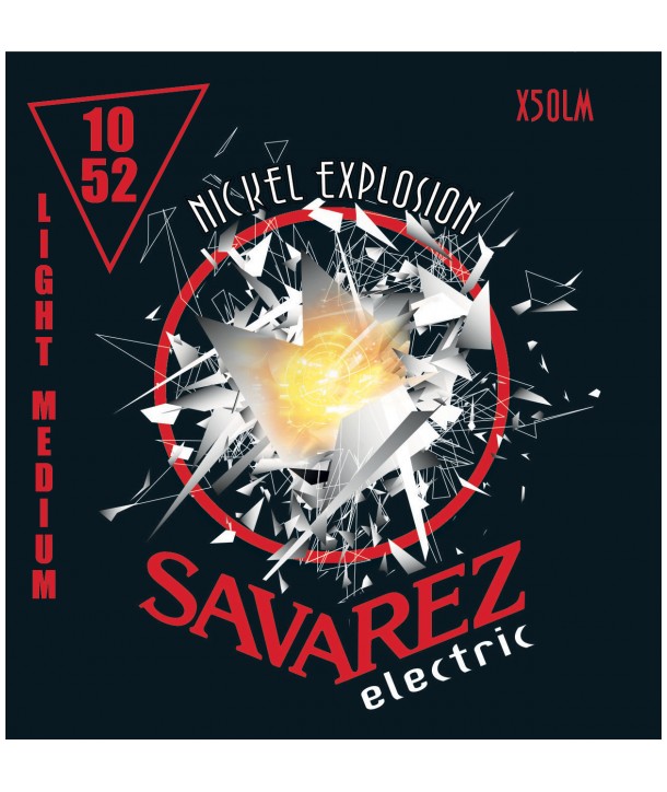 Juego de Cuerdas eléctrica Nickel Explosion Light-Medium 10-52